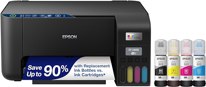 Epson EcoTank ET-2400 Wireless Color All-in-One