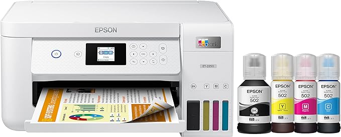 Epson EcoTank ET-2850 Wireless Color All-in-One