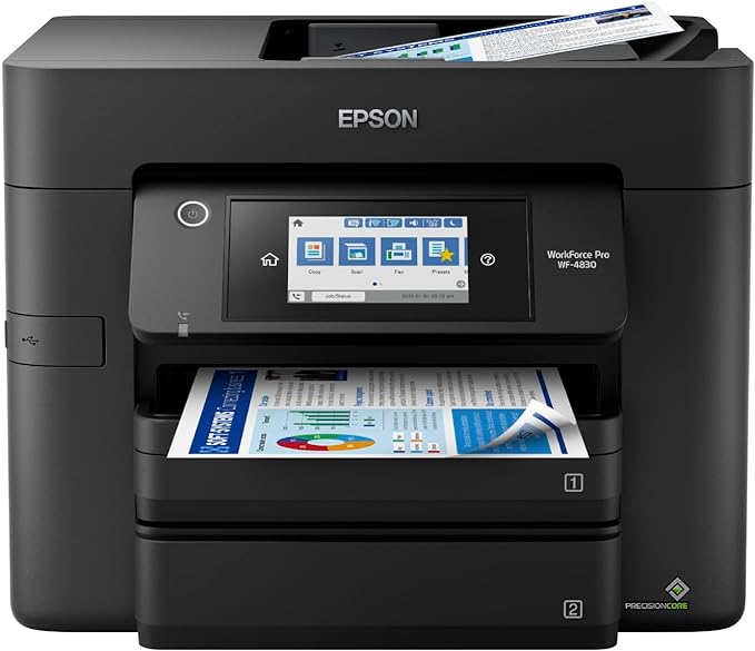 Epson Workforce Pro WF-4830 Wireless All-in-One Printer