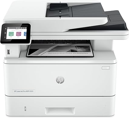 HP LaserJet Pro MFP 4101fdwe Wireless Printer