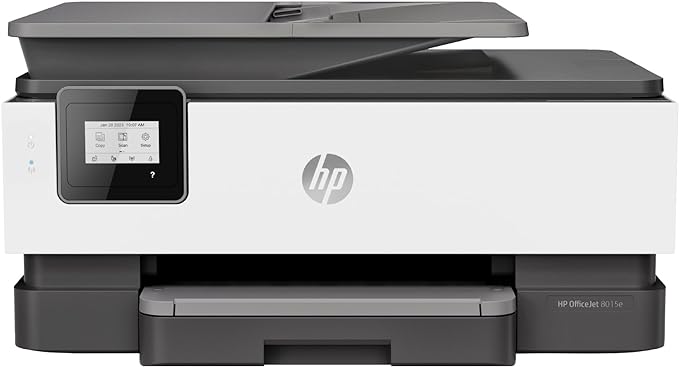 HP OfficeJet 8015e Wireless Color All-in-One Printer